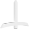 Ekena Millwork Bellingham Architectural Grade PVC Gable Bracket, 72"W x 48"H x 4"D x 6"F, 16/12 Pitch GBP072X48X0406BEL00 - alternate 1